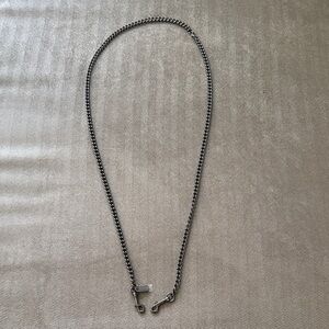 Coach Crossbody Gunmetal Chain Strap - NEW!!